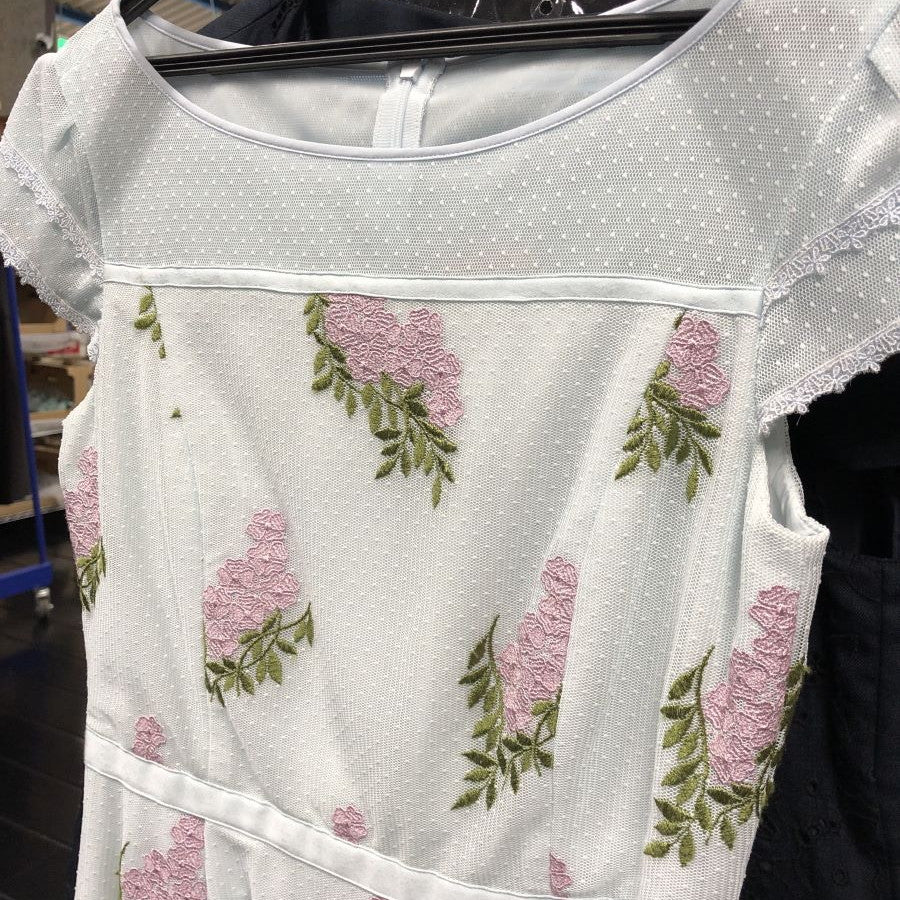 JASMINE ドレス(Sサイズ／ブルー・水色／TOCCA(トッカ))USED