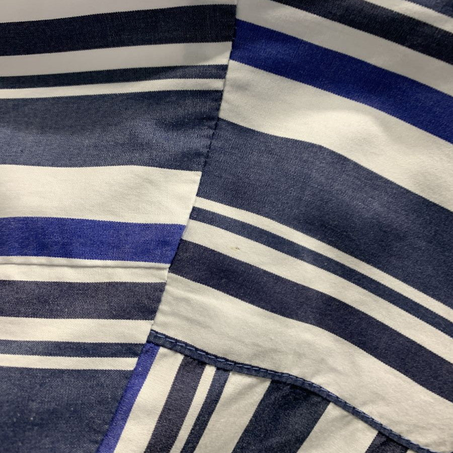 ストライプチュニック(Mサイズ／ネイビー／B DONNA(ビドンナ))USED