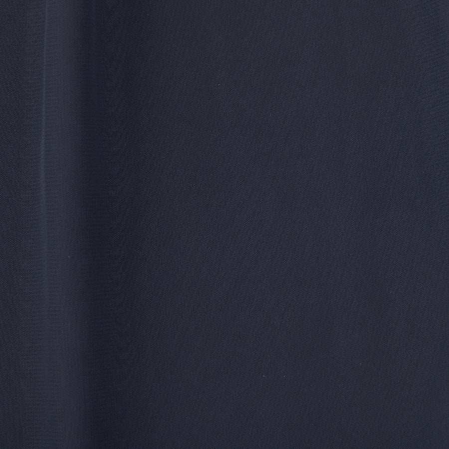 レース使いロングワンピースドレス(Mサイズ／ネイビー／trattoria(トラットリア))USED