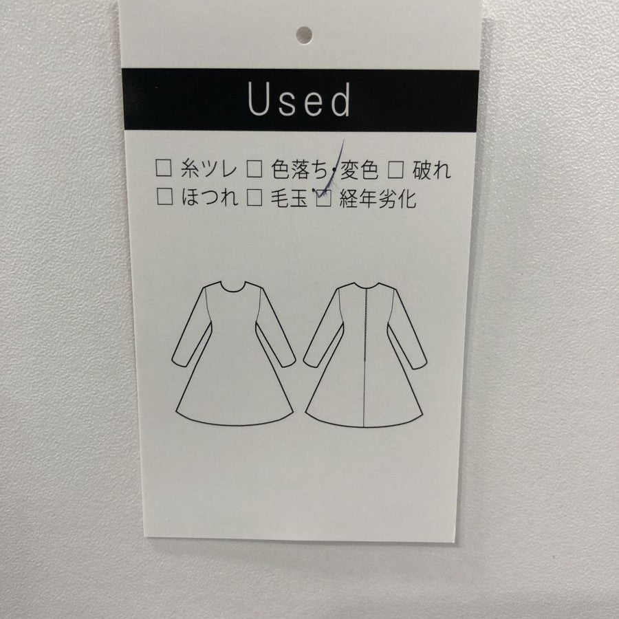メッシュ フラワープリントワンピース(Mサイズ／ブルー・水色／ELISA(エリザ))USED