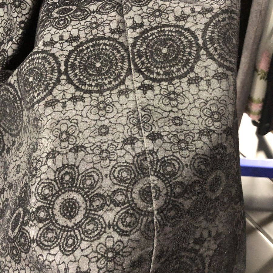 総レース ノースリーブ ワンピース(Mサイズ／ブラック／SIMONE LIST(シモーヌリスト))USED