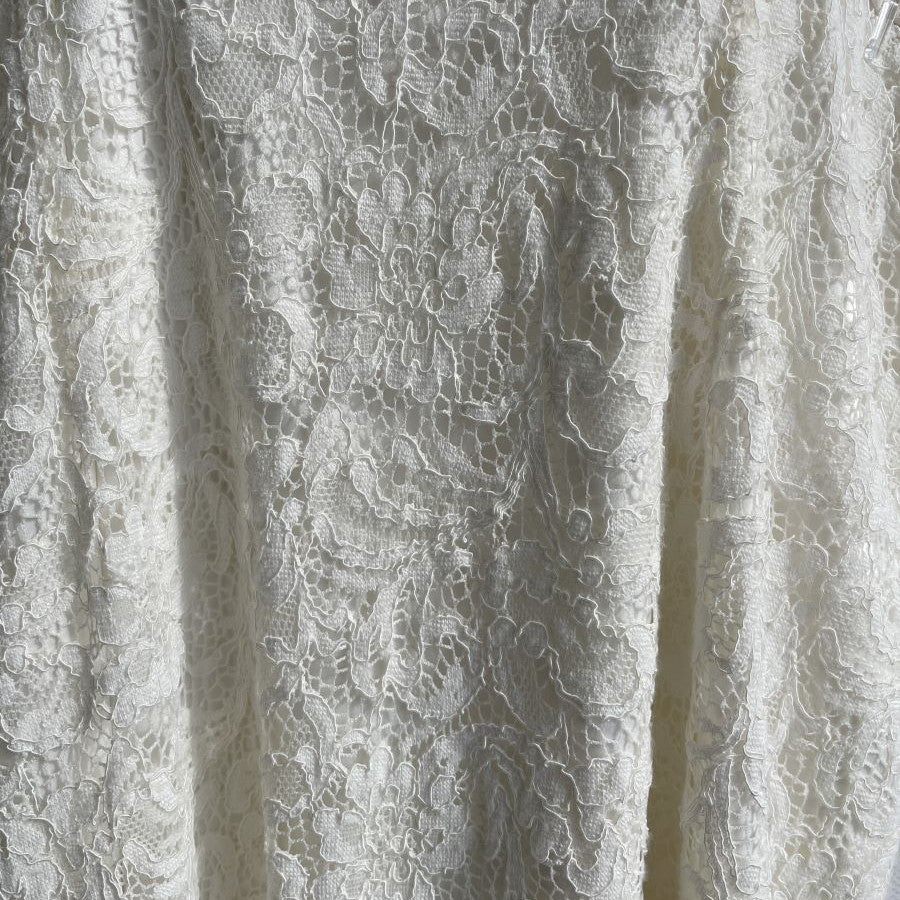 レース 異素材 カシュクールワンピース(Mサイズ／ホワイト／PREMIUM BY VICKY(プレミアム バイ ビッキー)),春,夏,秋,USED