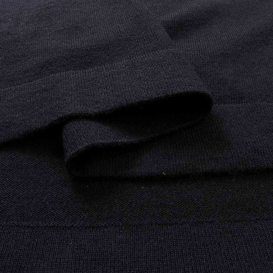 ハイネックニット(Lサイズ／ブラック／ENRICO DOMANI(エンリコドマーニ))USED