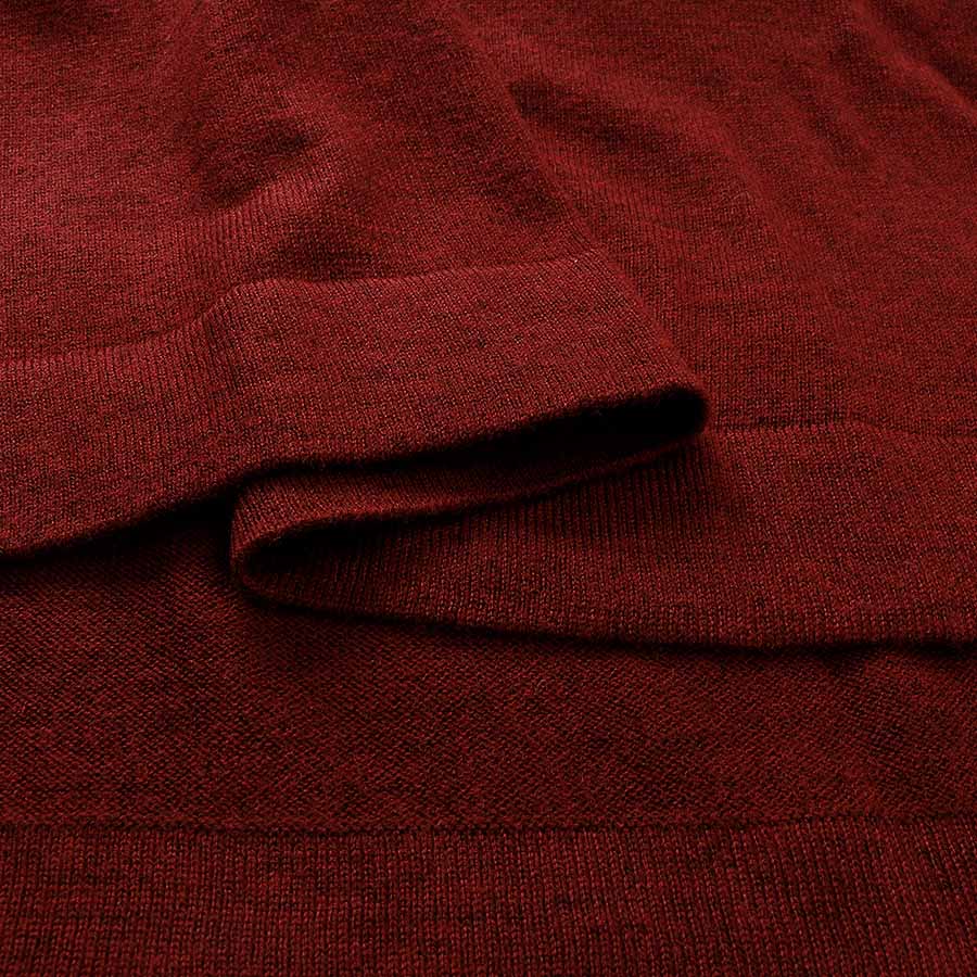 ハイネックニット(Mサイズ／レッド／ENRICO DOMANI(エンリコドマーニ))USED