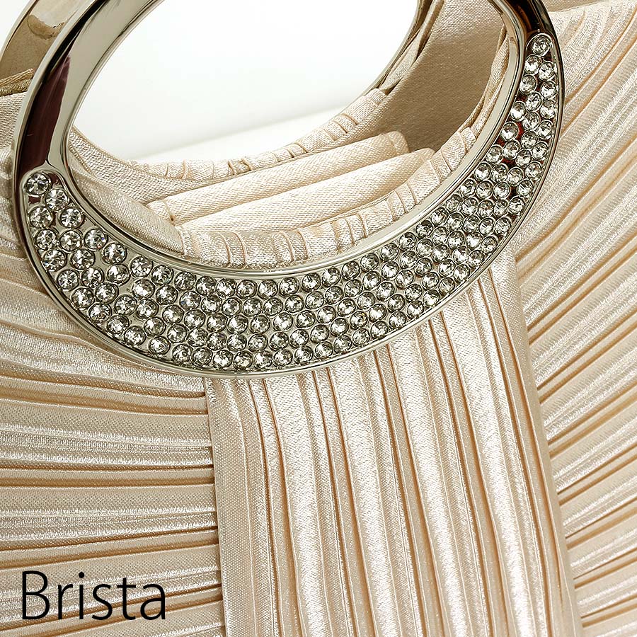 ハンドバッグ(Fサイズ／ゴールド／Brista(ブリスタ)),春,夏,秋,冬,USED