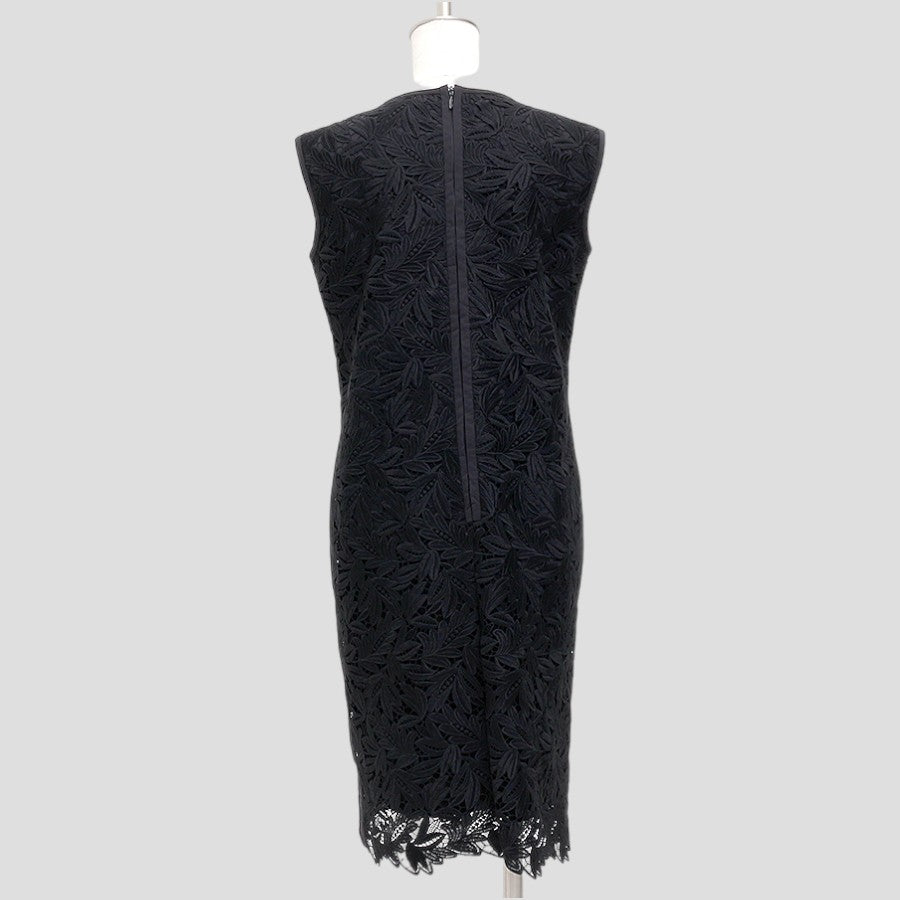 総レースワンピース(Mサイズ／ブラック／IVISUTO(イヴィスト))USED