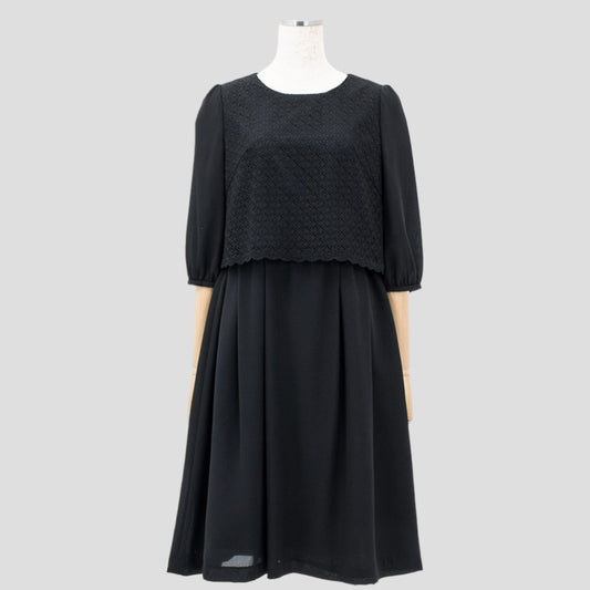 ワンピース(Lサイズ／ブラック／DressDeco(ドレスデコ))USED