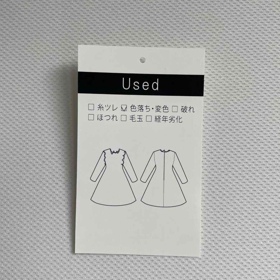 花柄ワンピース(Mサイズ／ホワイト／Pont Neuf(ポンヌフ)),春,夏,USED