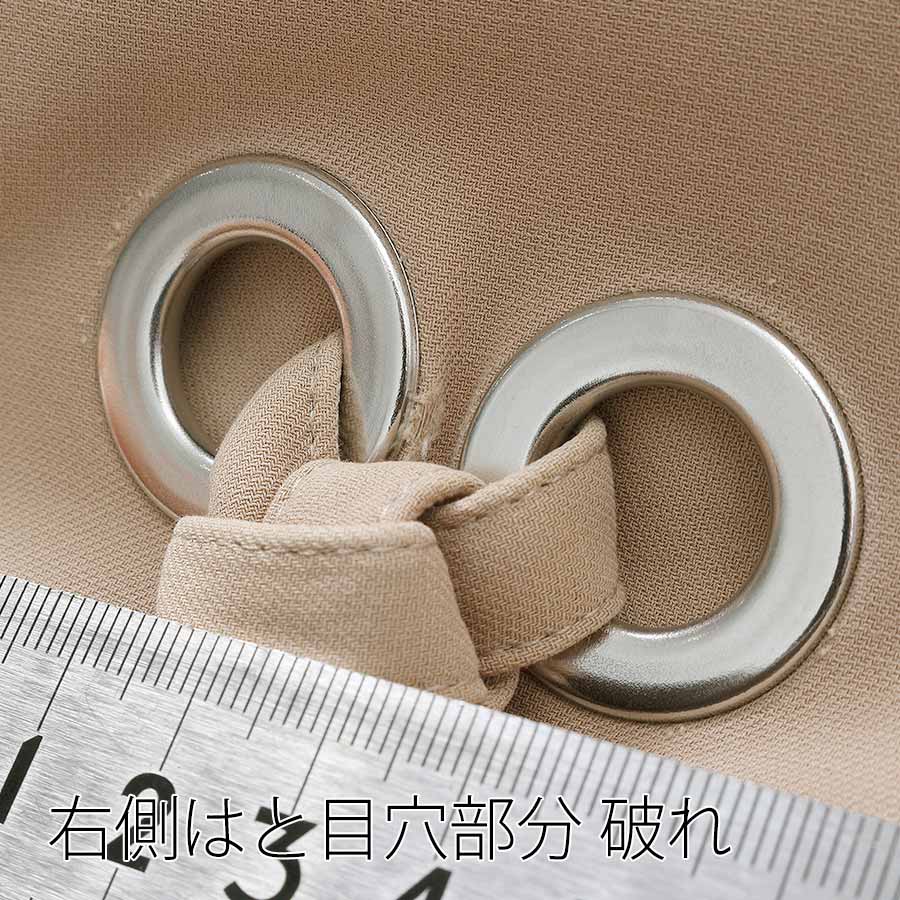 両サイド リボン ワンピース(Lサイズ／ベージュ／FOXEY(フォクシー))USED