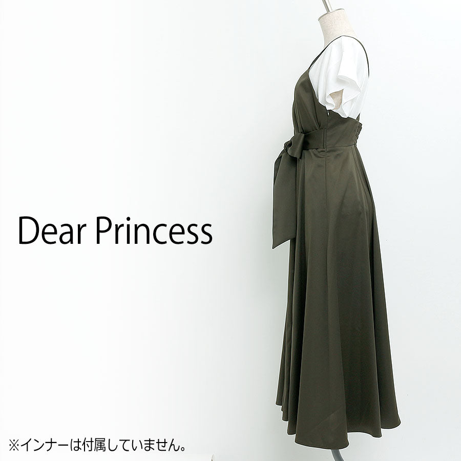 ジャンパースカート(Mサイズ／カーキ／Dear Princess(ディアプリンセス))
