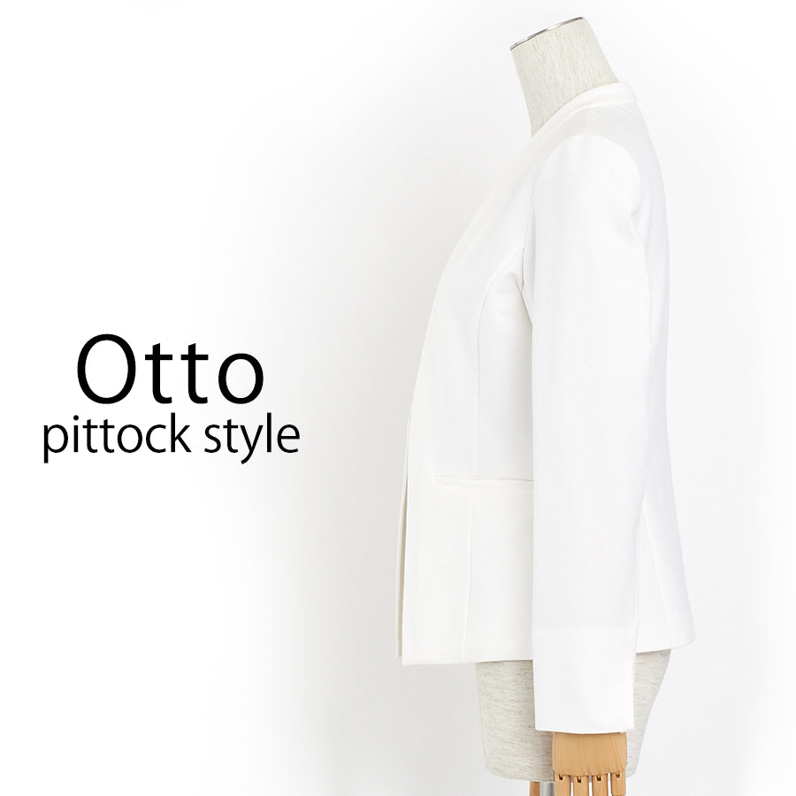 シェルタリングＤＲＹ透け防止ジャケット(Mサイズ／ホワイト／Otto pittock style(オットー ピトックスタイル))