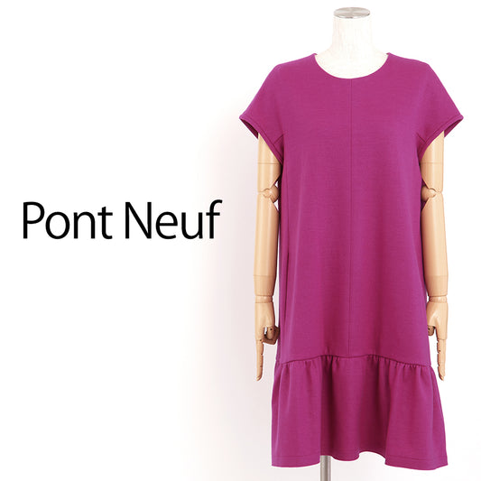 ウールワンピース(Mサイズ／ピンク／Pont Neuf(ポンヌフ))